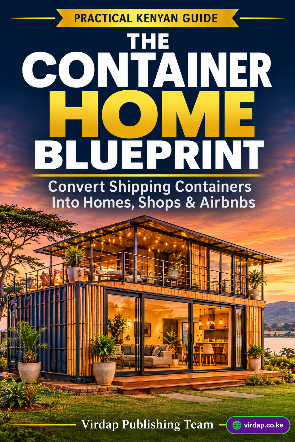The Container Home Blueprint: How to Convert Shipping Containers Into Affordable Homes, Shops, and Airbnbs in Kenya