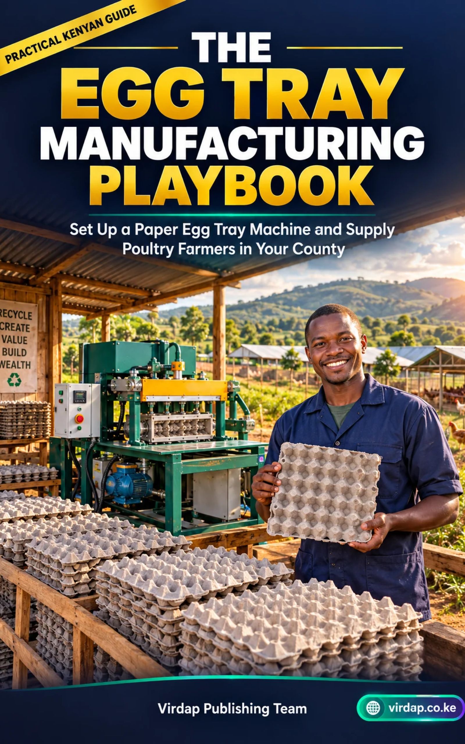Egg Tray Manufacturing in Kenya: How to Set Up a Small-Scale Paper Egg Tray Machine and Supply Poultry Farmers