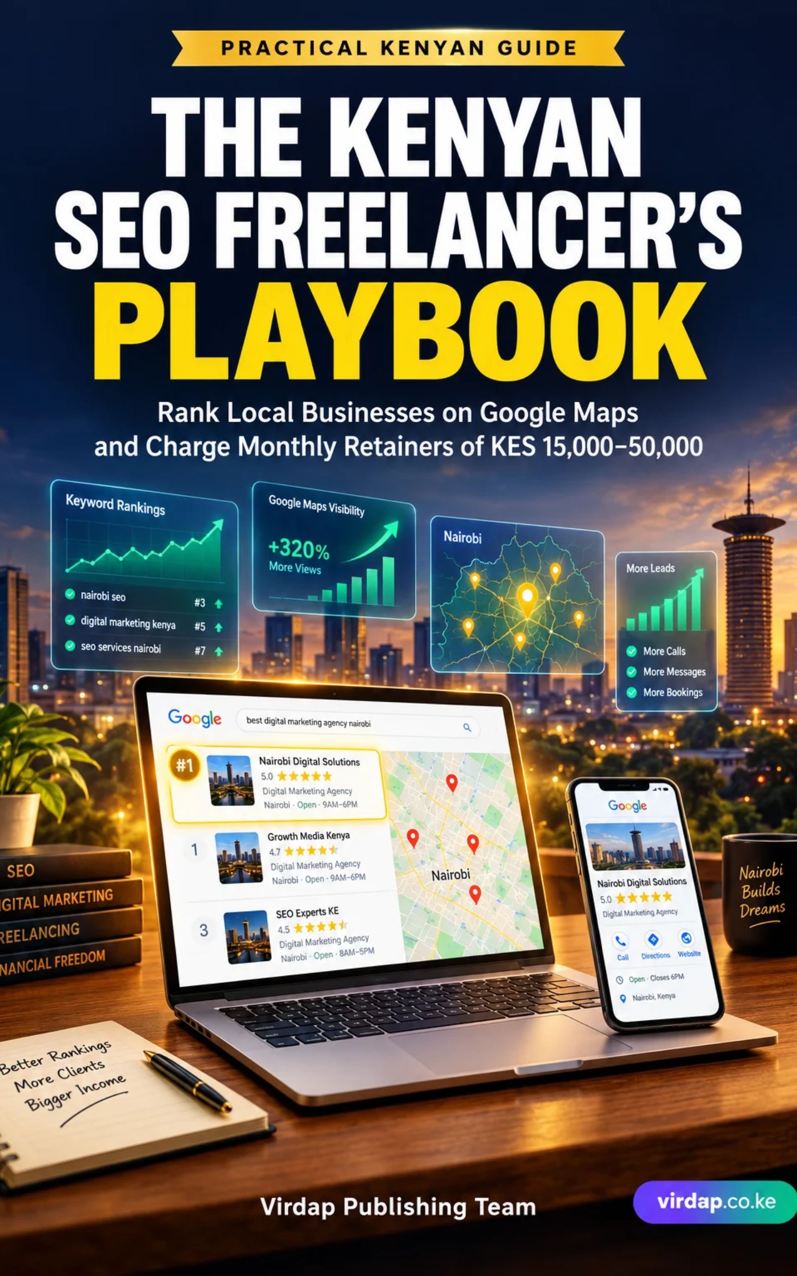 The Kenyan SEO Freelancer's Playbook: How to Rank Local Businesses on Google Maps and Charge Monthly Retainers of KES 15,000–50,000