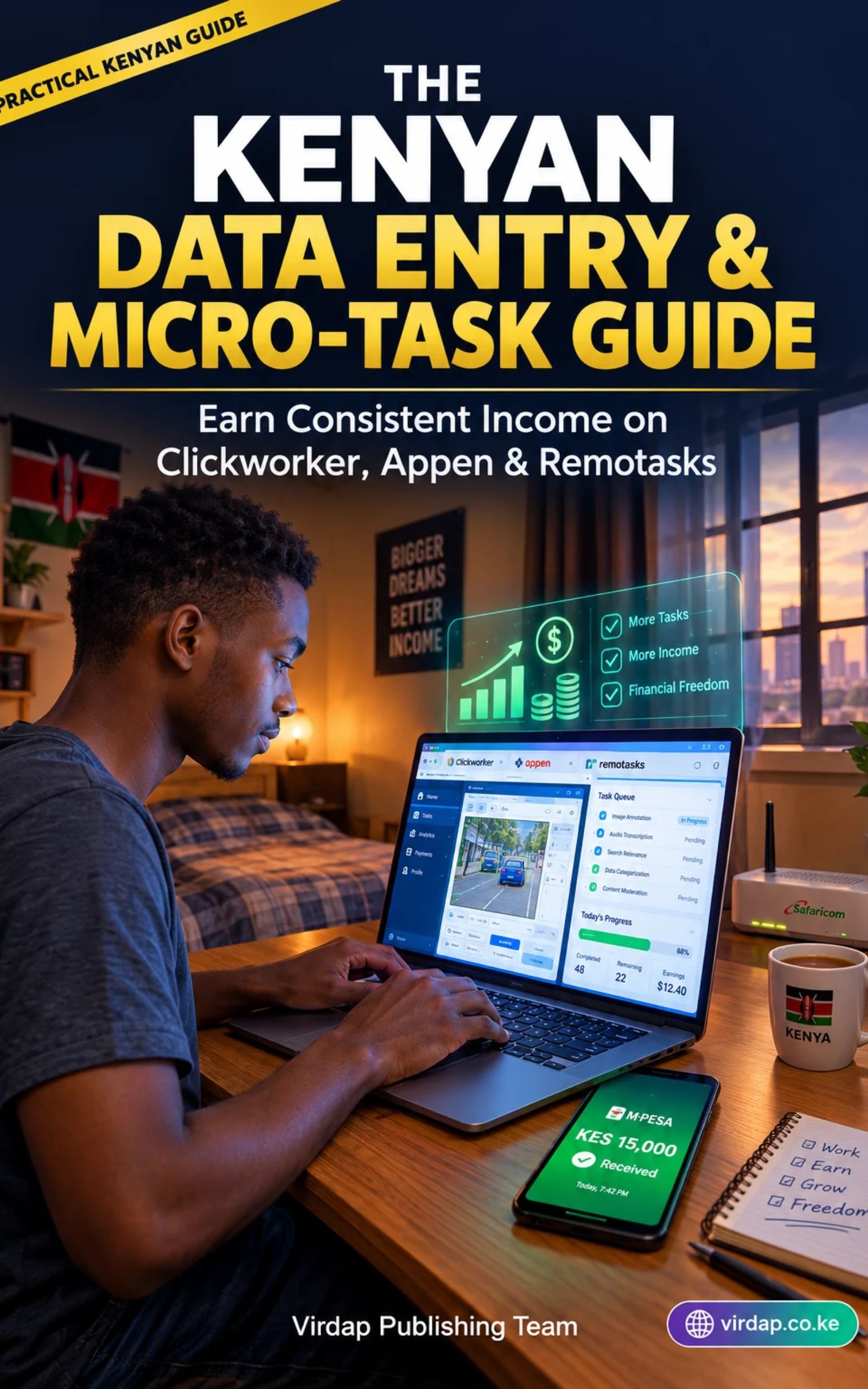Kenyan Data Entry & Micro-Task Guide: Earn on Remotasks, Appen & Clickworker Without Specialised Skills