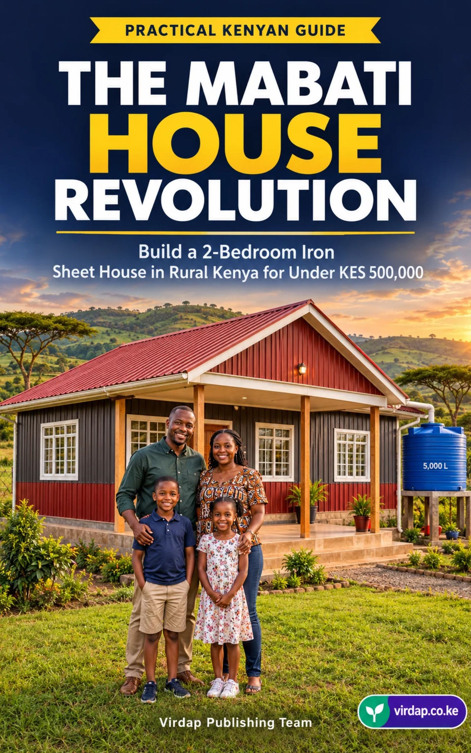 The Mabati House Revolution: How to Build a Decent 2-Bedroom Iron Sheet House in Rural Kenya for Under KES 500,000